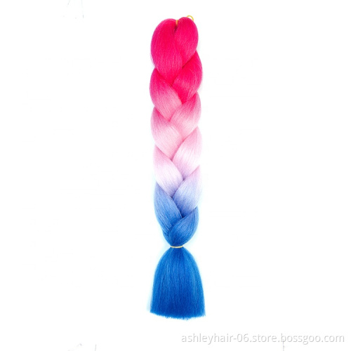 Julianna jumbo crochet hair braid 24inch 100gram cheap braid hair wholesale for afro salon Jumbo Braid